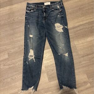 Mother Superior "The Sinner" jeans in the "Ice Cream, You Scream" wash 29